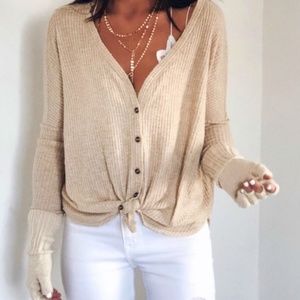 Out From Under JoJo Oversized Thermal Top